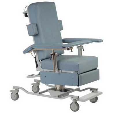 Custom Comfort - Blood Drawing Chair Gunmetal Gray - BA1556/GNMTL