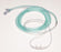 Salter Labs Salter-Style ETCO2 Nasal Sampling Cannula with O2 ETCO2 Sampling / O2 Adult Curved Prong / Non-flared Tip - 4002-7-7-25