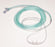 Salter-Style - ETCO2 Nasal Sampling Cannula with O2 Delivery With Oxygen Delivery Adult Curved Prong / NonFlared Tip - 49SOFT-F-7-7-25