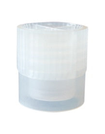 Sarstedt - Tube Closure LDPE Skirted Push Cap Clear For 11.5 / 12 mm Tubes - 65.719