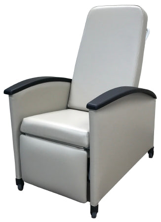 Winco Premier LifeCare 3-Position Recliner Navy Blue Nylon Caster Nylon Caster - 5400-37-00-00-00-RT
