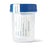 Click-N-Close - Specimen Container for Pneumatic Tube Systems 90 mL (3 oz.) Screw Cap Patient Information Sterile Fluid Path - Medline - DYND30382