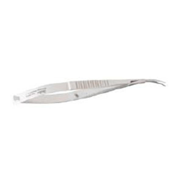 Miltex-Integra Scissors Surgical Castroviejo 3-3/4" Blunt Curved Stainless Steel Ea - 18-1578