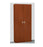 Health Care Logistics Contemporary Pull 13-3/4 X 36 X 80 Inch Cherry 12 Shelves - 5054CC