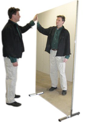Fabrication Enterprises Ultra-Safe Stationary Mirror 24 X 96 Inch - 19-1005