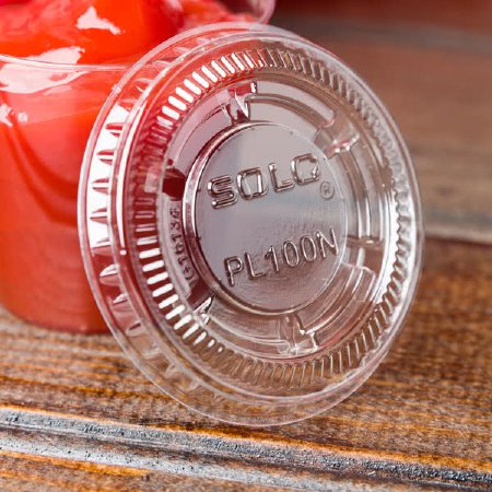 Solo Cup Dart Solo Lid Clear Plastic Lid - PL200N