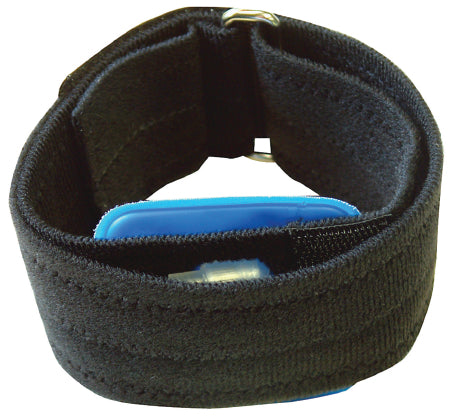 Fabrication Enterprises PneuGel Elbow Support One Size Fits Most Adjustable Hook and Loop Lock Straps Tennis Elbow Right or Left Arm - 24-4541