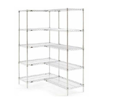 Super Erecta Brite - Shelving Starter Unit 4 Shelves 18 X 24 X 63 Inch - N316C