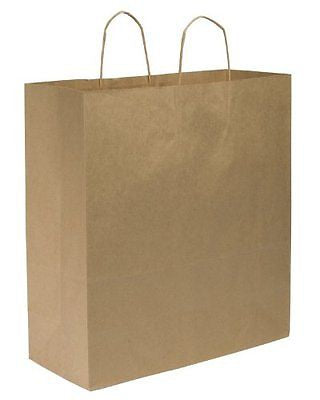Saalfeld Redistribution BAG, SHOPPING W/HNDL BRN 18"X7"X18.75" (200/CS) - 87148