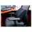 DMS Holdings. Cushion Relax-A-Bac Sitback Lumbar Black Cotton/Polyester Cover Ea - 555-7302-0200