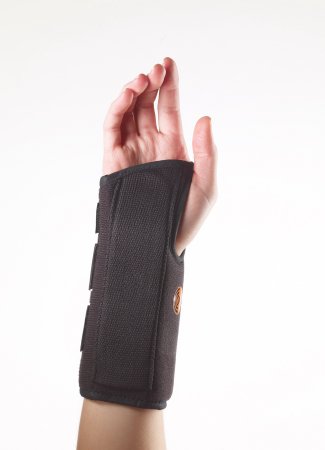 Ultra-Fit - Wrist Splint Aluminum / Foam Laminate Right Hand Black Small - 73-1003-000