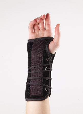 Corflex - Wrist Splint Alluminum / Suede Left Hand Black X-Large - 73-7564-000