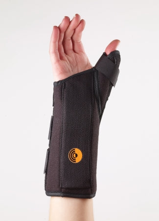 Ultra-Fit - Wrist Splint with Abducted Thumb Aluminum / Tricot Left Hand Black X-Large - 73-5316-000