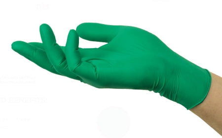 Microflex Medical Neogard Exam Glove X-Small NonSterile Polychloroprene Standard Cuff Length Textured Fingertips Green Not Chemo Approved - C520