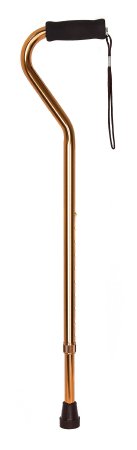 McKesson McKesson Offset Cane Aluminum 30 to 39 Inch Height Bronze - 146-RTL10307