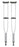 McKesson McKesson Underarm Crutches Aluminum Frame Tall Adult 350 lbs. Weight Capacity - 146-10402-8