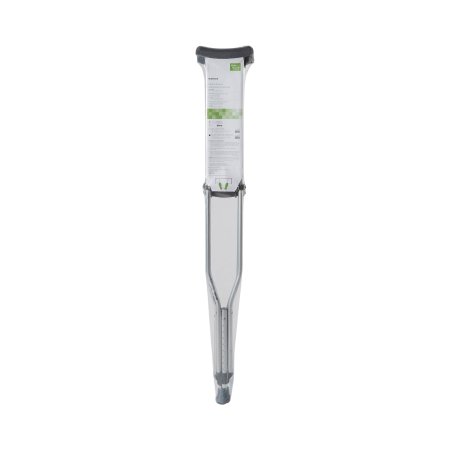 McKesson - Underarm Crutches Aluminum Frame Tall Adult 350 lbs. Weight Capacity Push Button Adjustment - 146-10432-8