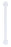 McKesson McKesson Wall Grab Bar White Steel - 146-RTL12012
