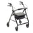 McKesson McKesson 4 Wheel Rollator 32 to 37 Inch Black Folding Aluminum Frame 32 to 37 Inch - 146-R726BK