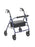 McKesson McKesson Bariatric 4 Wheel Rollator 34 to 39 Inch Blue Folding Steel Frame 34 to 39 Inch - 146-10216BL-1