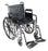 McKesson McKesson Wheelchair Desk Length Arm Padded, Removable Arm Style Composite Wheel Black 18 Inch Seat Width 300 lbs. Weight Capacity - 146-SSP218DDA-SF