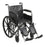 McKesson McKesson Wheelchair Desk Length Arm Padded, Removable Arm Style Composite Wheel Black 18 Inch Seat Width 300 lbs. Weight Capacity - 146-SSP218DDA-SF
