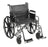 McKesson McKesson Wheelchair Dual Axle Desk Length Arm Padded, Removable Arm Style Composite Wheel Black 22 Inch Seat Width 450 lbs. Weight Capacity - 146-STD22ECDDA-SF