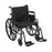 McKesson McKesson Lightweight Wheelchair Dual Axle Desk Length Arm Flip Back, Padded, Removable Arm Style Mag Wheel Black 20 Inch Seat Width 300 lbs. Weight Capacity - 146-K320DDA-SF
