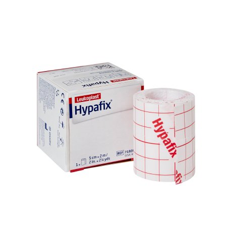 Hypafix - Dressing Retention Tape with Liner Nonwoven Polyester 2 Inch X 2 Yard White NonSterile - 4215