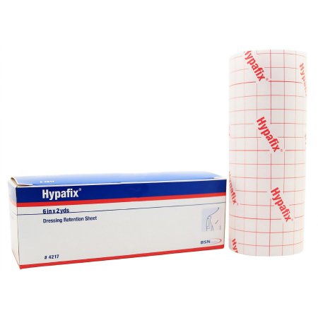 Hypafix - Dressing Retention Tape with Liner Nonwoven Polyester 6 Inch X 2 Yard White NonSterile - 4217
