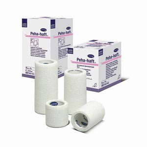 Peha-haft - Absorbent Cohesive Bandage 1-1/2 Inch X 4-1/2 Yard Standard Compression Self-adherent Closure White NonSterile - 932441