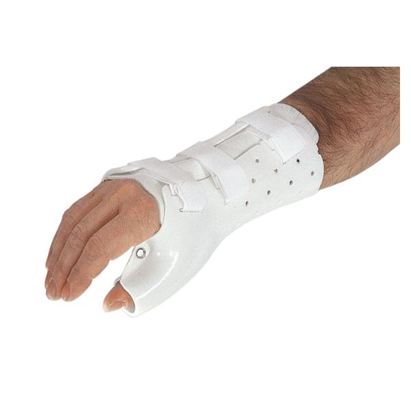 Maramed Orthotic System Splint Plasticast Wrist/Hand/Thumb Polyethylene Shell White Size Medium Left Ea - 510272/NA/LM