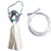 Med-Tech Resources NonRebreather Oxygen Mask Elongated Style Pediatric User One Size Fits Most Adjustable Elastic Head Strap - TR-25158-50