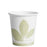 Solo Cup Bare Eco-Forward Drinking Cup 3 oz. Leaf Print Wax Coated Paper Disposable - 44BB-JD110