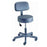Brewer Company Stool Exam Value Plus Azure Blue Casters Adjustable Backrest 5 Leg Ea - 22500B-SR106