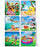 Medibadge Kids Love Stickers 75 Per Unit Looney Tunes Outdoor Fun Scenes Sticker - 1665P