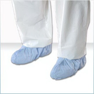 Alpha ProTech Critical Cover SureGrip Shoe Cover 2X-Large Non-skid Blue - SH-X1224-B