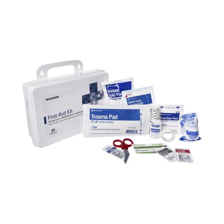 McKesson - First Aid Kit 25 Person Plastic Case - 30323