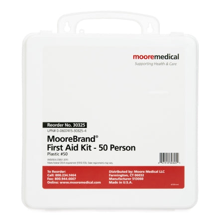 McKesson McKesson First Aid Kit 50 Person Plastic Case - 30325