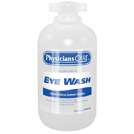 Acme United Physicians Care Eye Wash Solution Isotonic Buffered Solution 16 oz. Refill Bottle - 90546