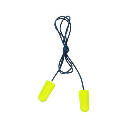 3M E-A-Rsoft Metal Detectable Ear Plugs Corded One Size Fits Most Yellow - 311-4106