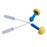 3M E-A-R EXPRESS Pod Plugs Test Ear Plugs Cordless One Size Fits Most Yellow/Blue - 393-2008