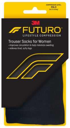 3M Futuro Compression Socks Medium Black - 71022EN