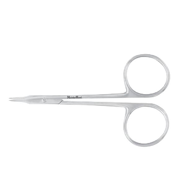 Miltex-Integra Scissors Suture Gradle Meister-Hand 3-3/4" Sharp/Sharp Slight Curve Ss Ea - MH18-1652