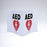 Accuform Signs Projection First Aid Sign AED w/Symbol - PSP609