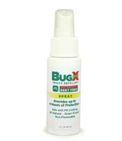 BugX Free - Insect Repellent Topical Liquid 2 oz. Spray Bottle - 12850