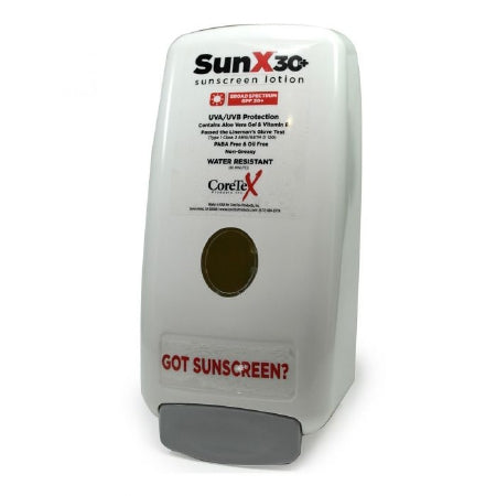 Coretex Products Coretex Sun X Dispenser White Hand Push 750 mL Wall Mount - 71558