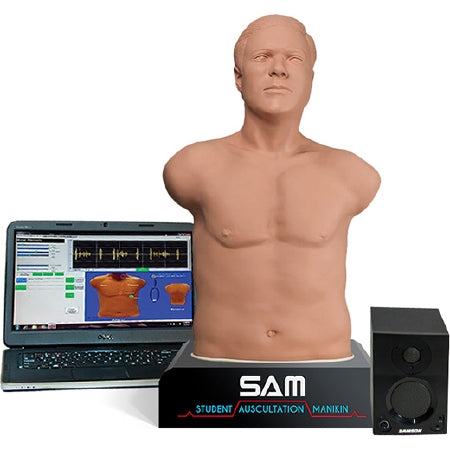 Sam 3G - Student Auscultation Manikin - Cardionics - 718-8802