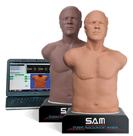 Cardionics Sam 3G Student Auscultation ManikinLight SAM 3G Male - 718-8810