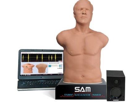 Sam 3G - Student Auscultation Manikin Male - Cardionics - 718-8902